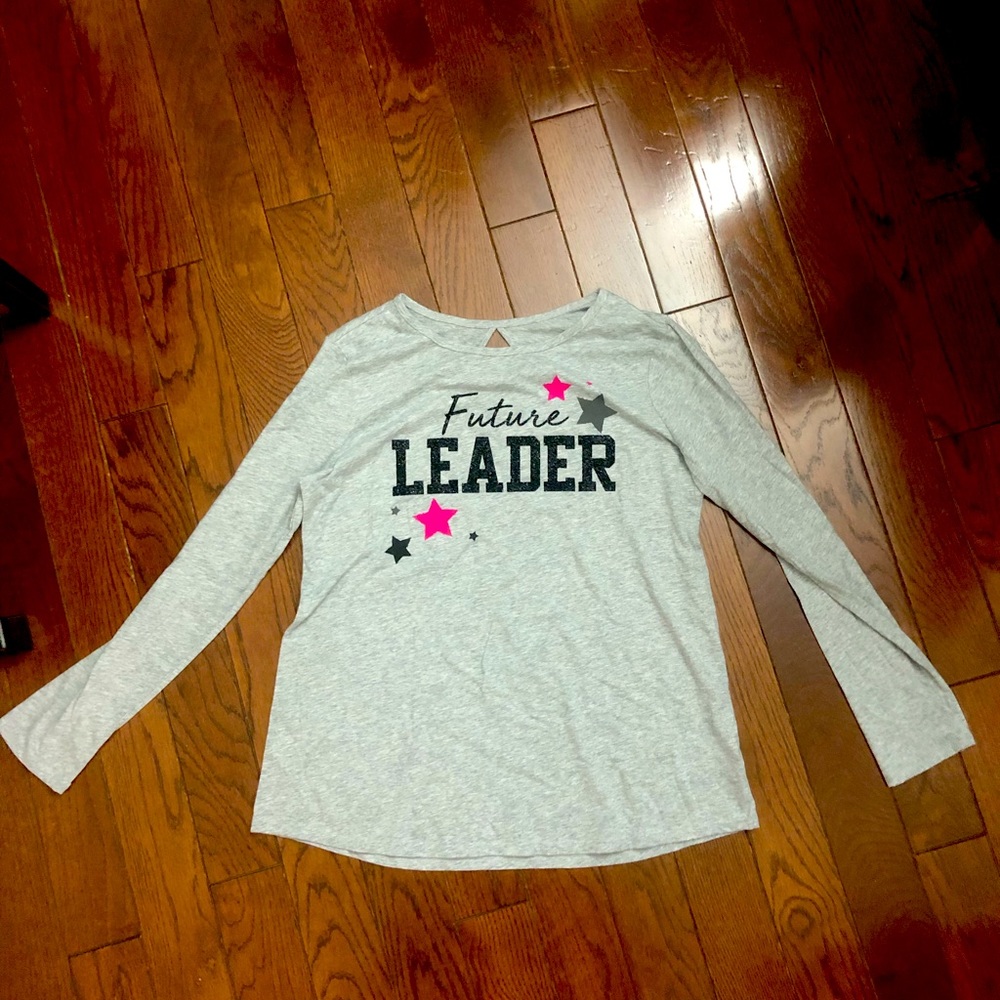 Youth Grey Long Sleeve Shirt